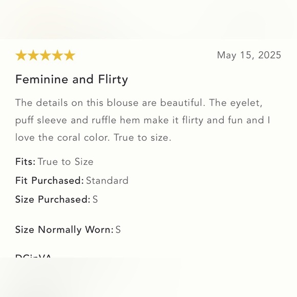 NWT Size L - Anthropologie 100% Cotton Ruched Delicate Blouse (NWT US$ 128) - Picture 13 of 15